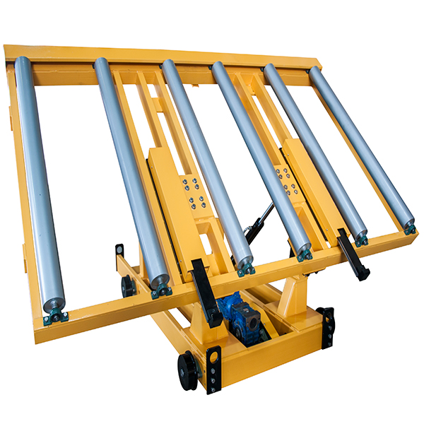 Automatic slab jack unloader